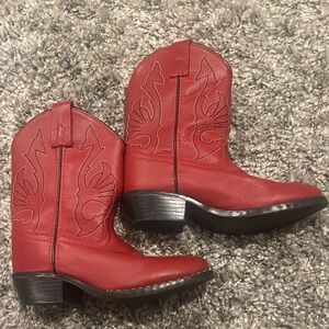 Masterson Boot Company NWOB Western Red Boots sz 1.5